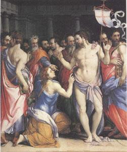 Francesco Salviati The Incredulity of Thomas (mk05) oil painting image